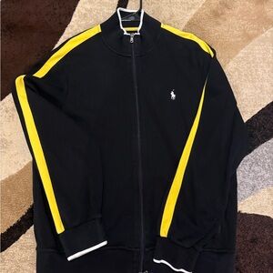 Polo Ralph Lauren Black and Yellow Bomber Jacket